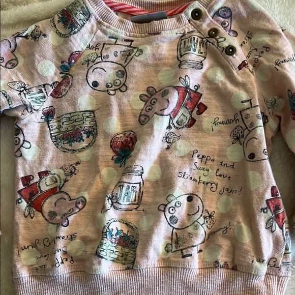 😍Girls 2t peppa pig sweatshirt and gap sweatpants - Picture 6 of 6